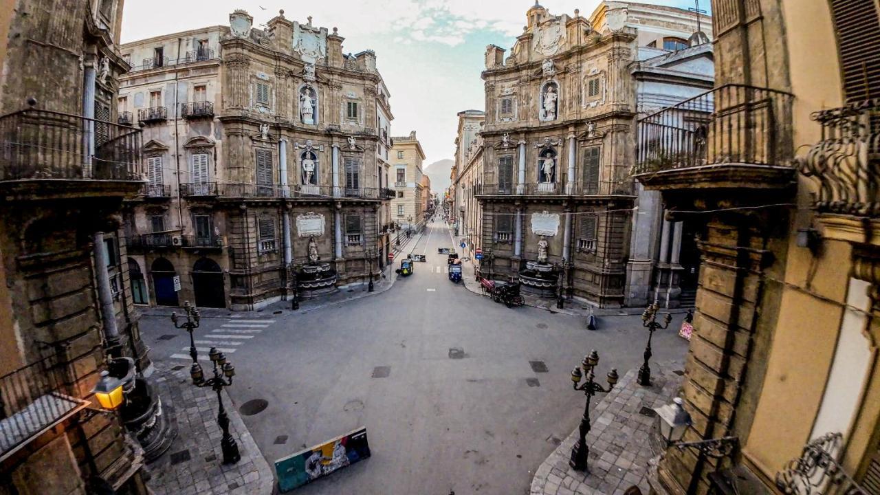 Solemar Sicilia - Palazzo Vetrano Apartment Palermo Luaran gambar