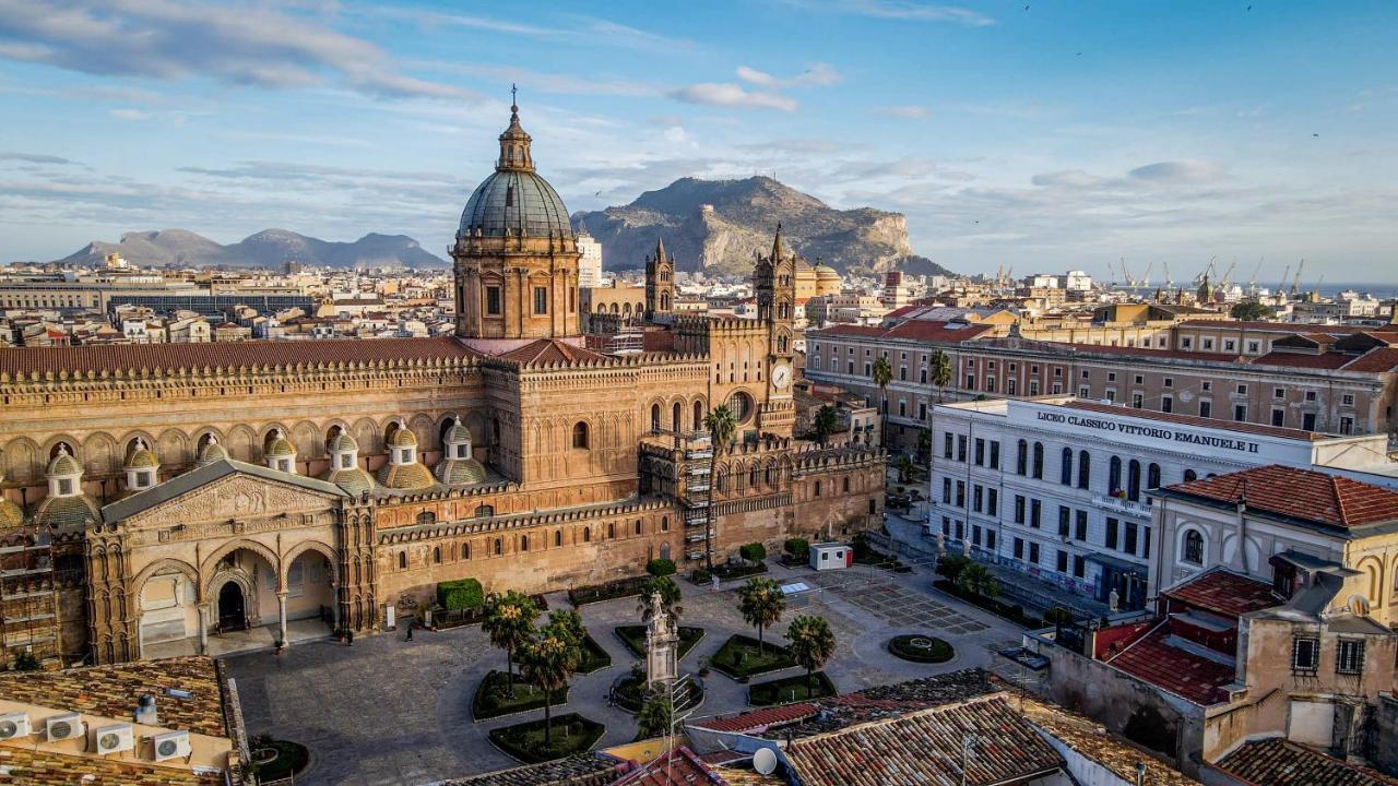 Solemar Sicilia - Palazzo Vetrano Apartment Palermo Luaran gambar