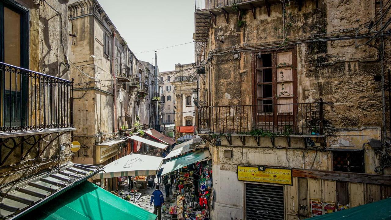 Solemar Sicilia - Palazzo Vetrano Apartment Palermo Luaran gambar